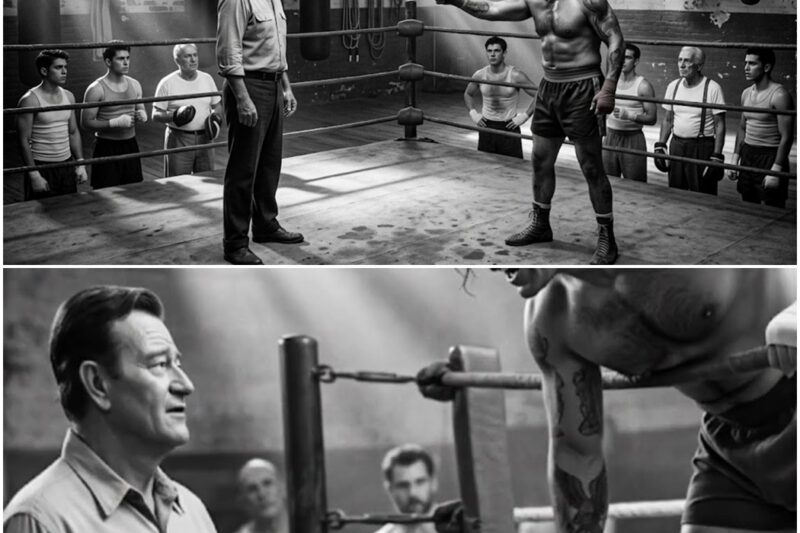 Washed-Up Heavyweight Mocked An Old Man At His Boxing Gym — Didn’t Know It Was John Wayne D