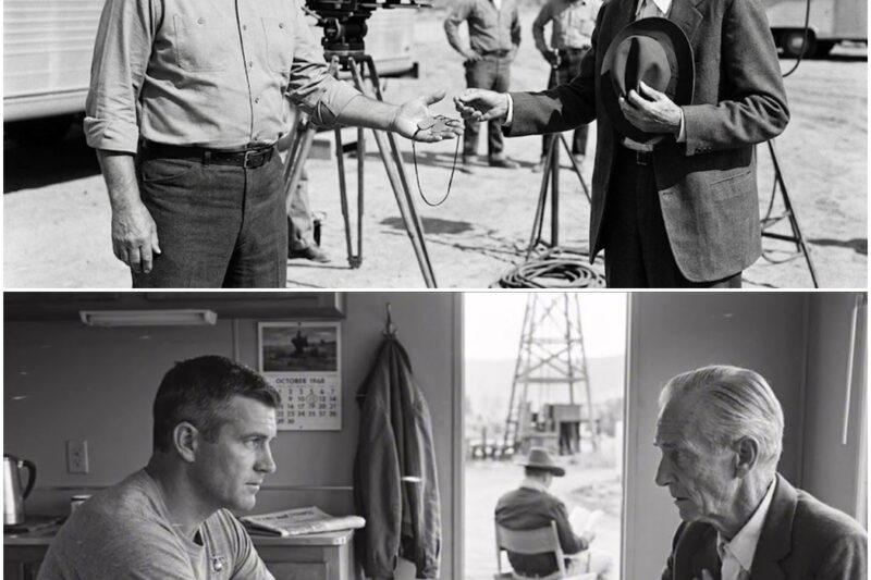 John Wayne Met A Grieving Father On His 1968 Hellfighters Set — What He Did Next Changed Everything  D