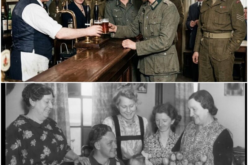 When German POWs Entered a British Pub For The First Time D