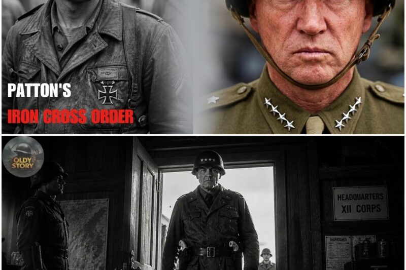 What Patton Said When a GI Was Found Wearing a Dead German Officer’s Iron Cross D