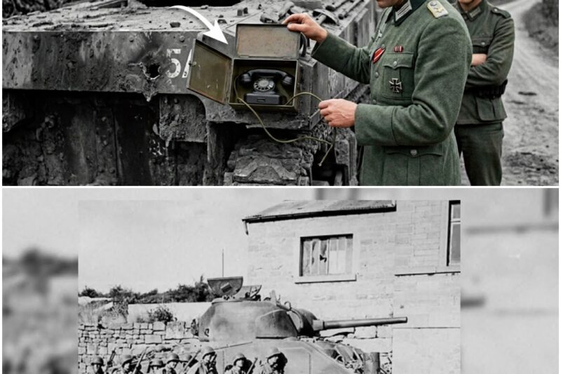 Why German Officers Couldn’t Explain The Phone Welded To US Tanks D