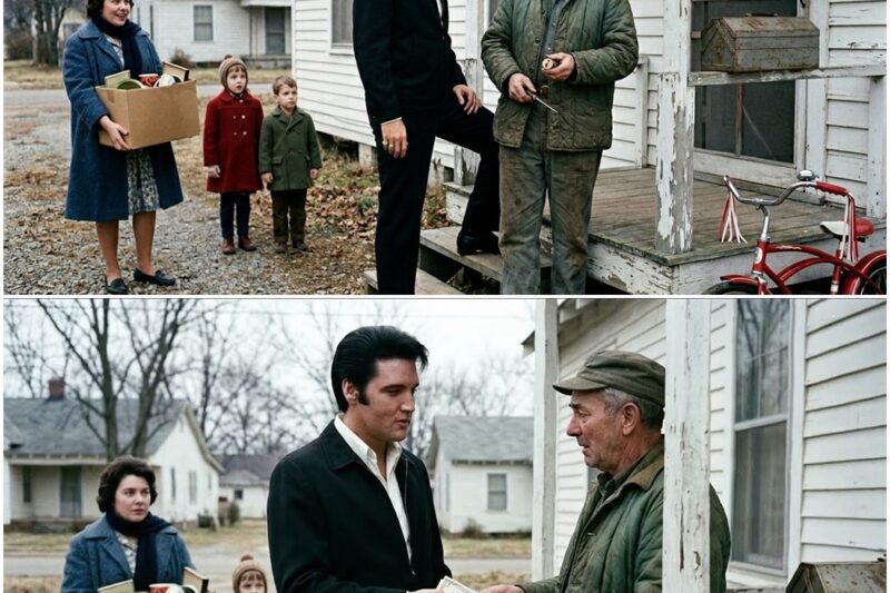 Elvis Saw A Man Change The Locks On A Widow’s Door — What He Said ENDED It D
