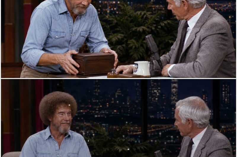 Bob Ross Brought A WOODEN BOX To Johnny Carson — 7 MINUTES LATER The Entire Studio Was Sobbing D