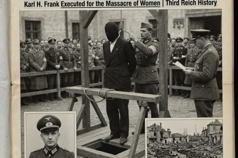 The Hangman’s Shadow: The Final Reckoning of Karl H. Frank and the Weight of Inherited Sin