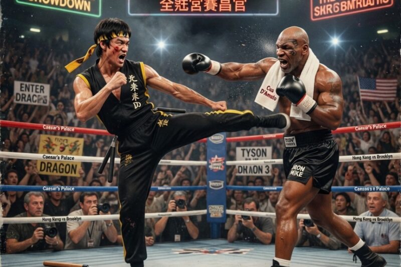 The Unimaginable Clash of Legends: When Bruce Lee and Mike Tyson Finally Met in the Ultimate Showdown