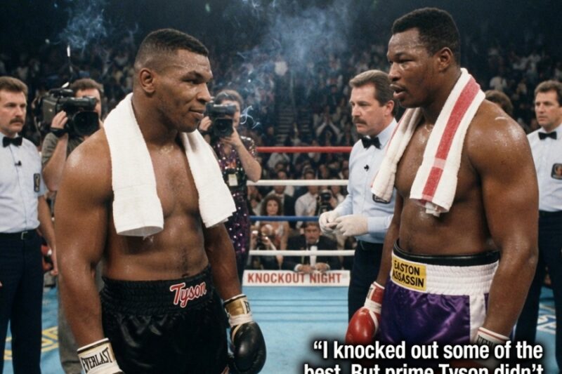 Larry Holmes Admits That While He Knocked Out The Best, Prime Mike Tyson Terrified You Before The Bell Rang