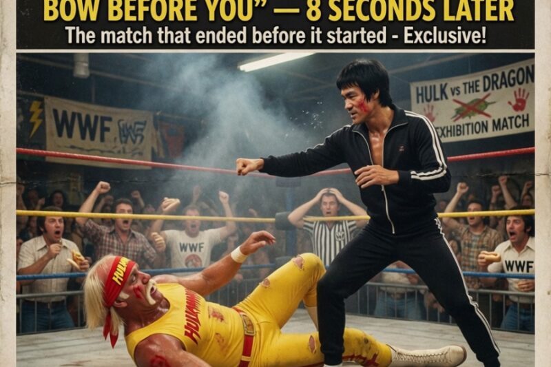 When Hulk Hogan Challenged Bruce Lee to Survive Thirty Seconds, He Was Humiliated in Just Eight Seconds