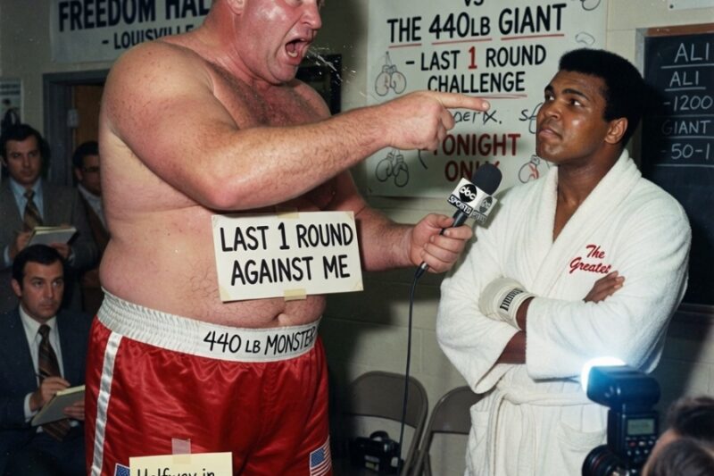 The Heavyweight’s Reckoning: A Moment of Truth Beneath the Lights