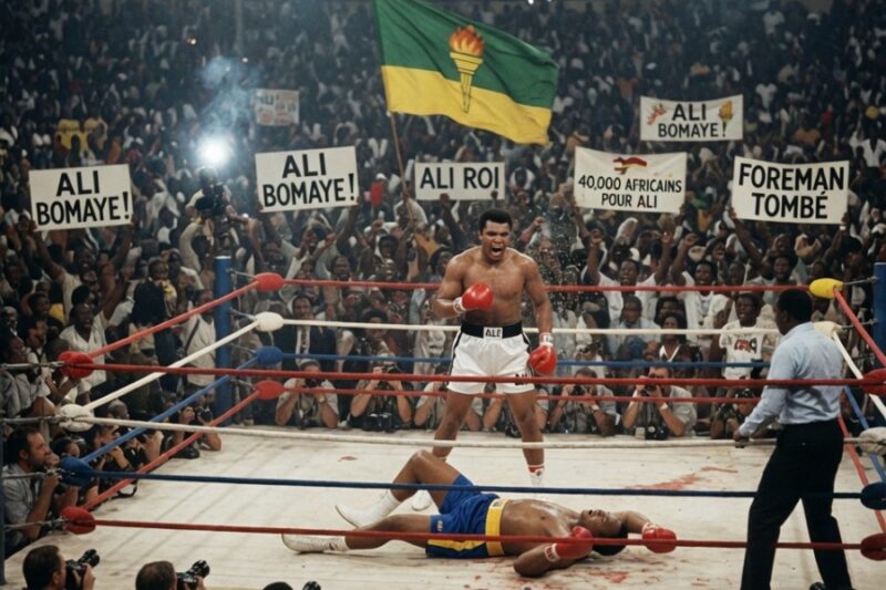 When 40,000 African Voices Chanted “Ali Bomaye!” For The Underdog, Muhammad Ali Shocked The Entire World In Round Eight