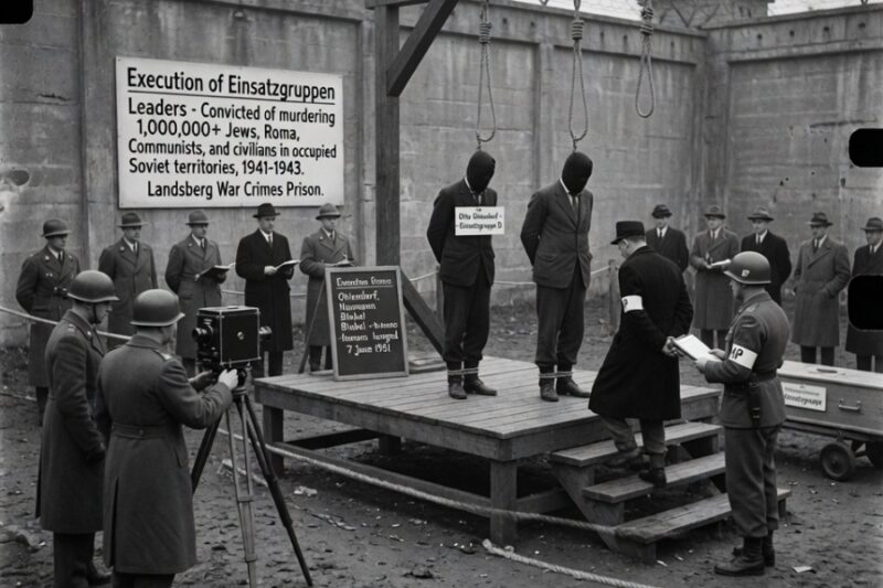 The Final Reckoning of the Einsatzgruppen: The 1951 Landsberg Prison Executions for the Massacre of One Million