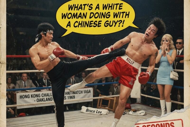 When A Boxer Asked About The White Woman With The Chinese Guy, Bruce Lee Ended His Career In Eight Seconds