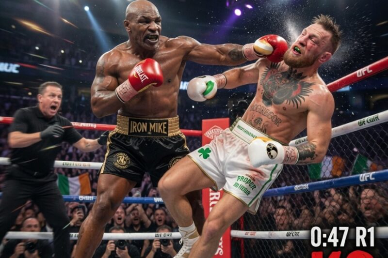 A Clash of Icons: The Night Conor McGregor and Mike Tyson Collided in the Ring