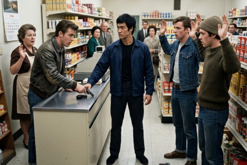 The Silent Sentinel: How Bruce Lee Defused a Violent Siege Without Raising a Hand