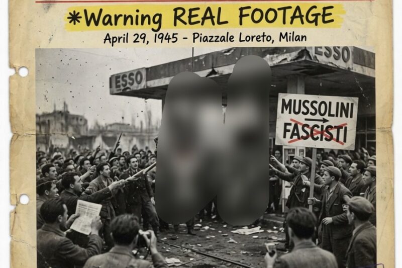 The Echo of the Piazzale Loreto: Unmasking the Truth Behind Benito Mussolini’s Final, Public Reckoning
