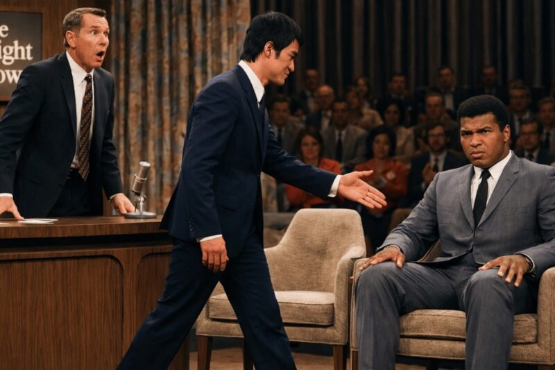 Muhammad Ali Refused to Shake Bruce Lee’s Hand on Live TV — What Bruce Said Stopped the Show JJ