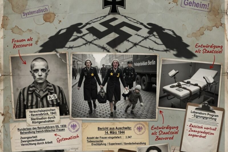 The Shadow of the Iron Cross: Unmasking the Systematic Brutality Against Women in the Third Reich