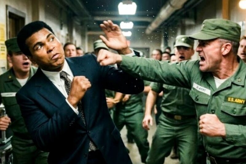 “You Got Famous for Fighting” — Soldier Jumped Muhammad Ali In A Award Show And Then… JJ