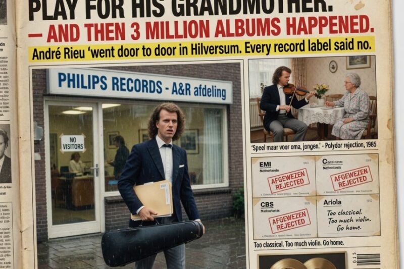 The Violinist at the Threshold: How André Rieu Turned Rejection into a Global Musical Revolution