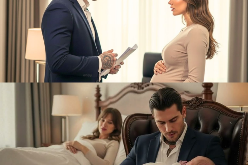 She Came to Sign the Divorce—The Mafia Boss Lost Control Seeing Her 8 Months Pregnant – Ty