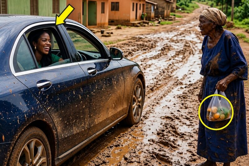 She Splashed Muddy Water on an Old Woman—Then Discovered Who She Really Was