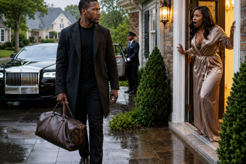 My Wife Threw Me Out Because I Was ‘Broke’—She Froze When a Rolls Royce Pulled Up