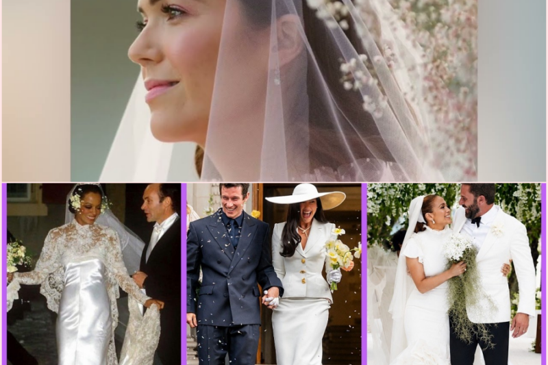 Top 15 Most Beautiful Singers’ Wedding Dresses! 
