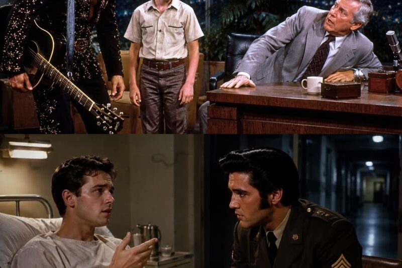 Johnny Carson Collapsed When Elvis Presley Suddenly Stopped Playing After Hearing This Voice!