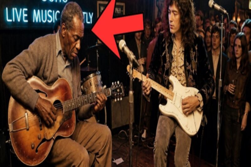 72-Year-Old Played “Kashmir” to Empty Bar — When Jimmy Heard It, He Did Something UNBELIEVABLE