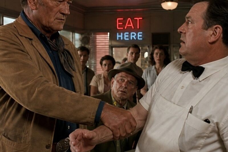 A Diner Threw Out a Shaking Veteran in 1957 — Then John Wayne Sat Down Beside Him