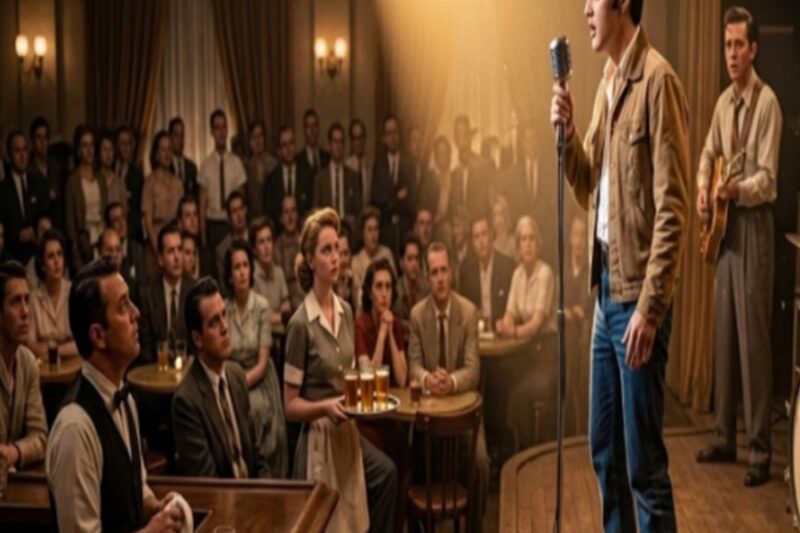 EVERYONE LAUGHED WHEN ELVIS ASKED TO SING… THEN ONE NOTE SILENCED THE ENTIRE ROOM