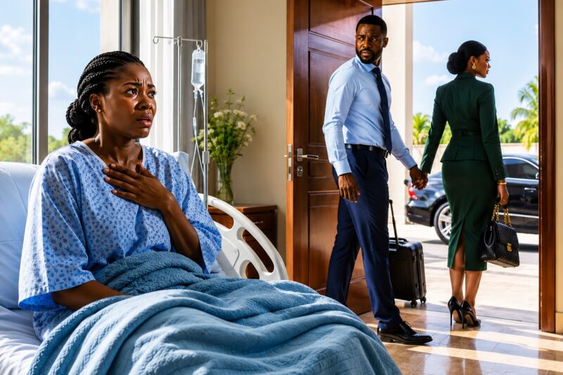 Unaware She Pretended To Be Sick, He Dumped His Wife At The Hospital To Marry His Rich Boss, While..
