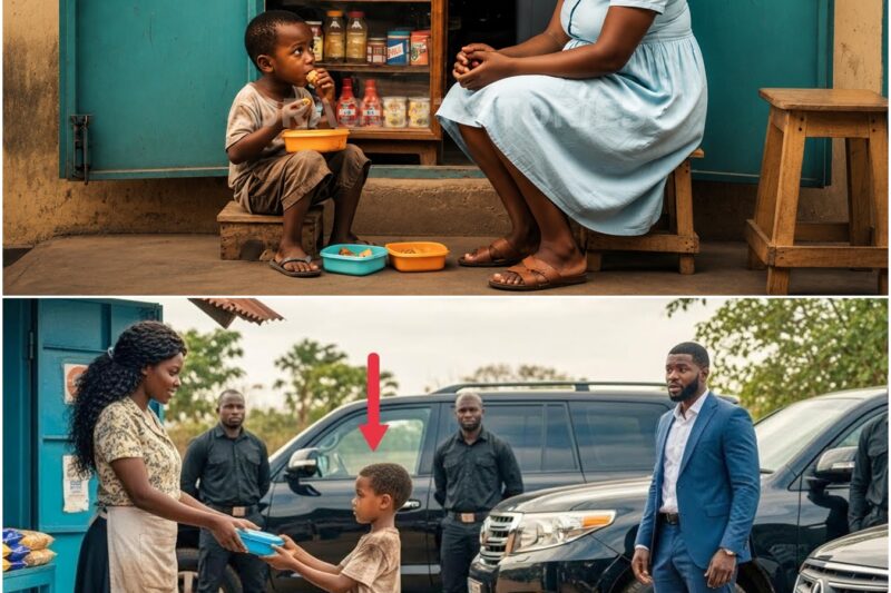 Poor Lady Fed A Homeless Boy Every Day, One Day, 4 Luxurious Cars Came Looking for Him