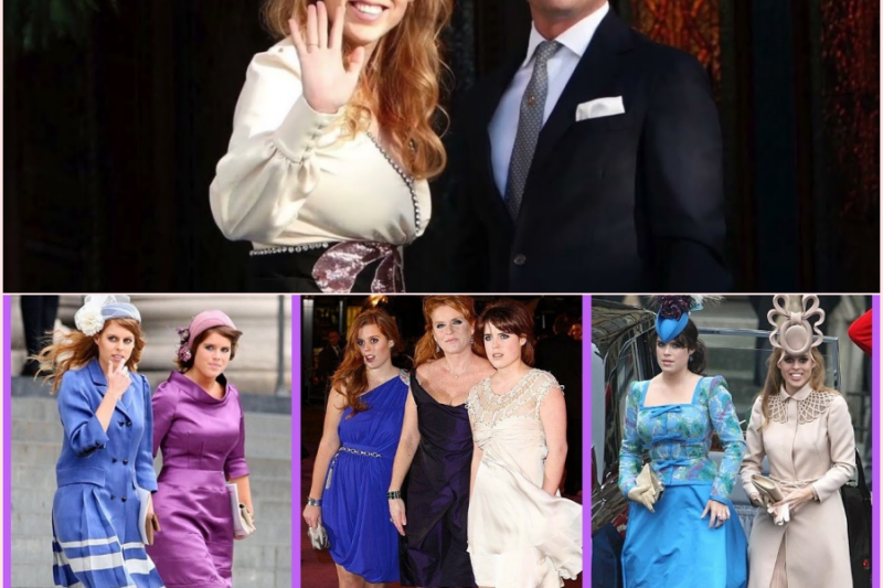Top 10 WORST Dresses Worn by Princess Beatrice & Eugenie!