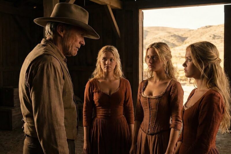“Think You Can Truly Handle Us All”—The Sisters Surrounded The Cowboy In His Barn Wild West Stories