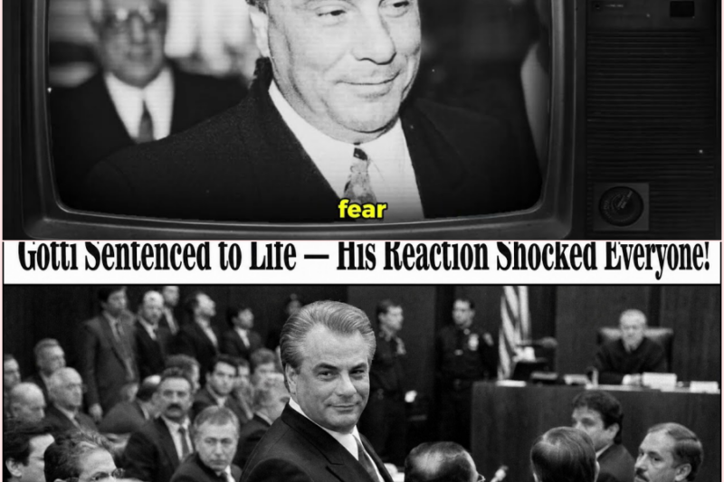 They Told John Gotti He Was Going to Prison For Life — His Response Was Captured on Camera