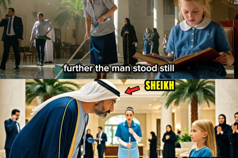 Billionaire Sheikh Tests Them In Arabic — Only the Maid’s Daughter Aswers and Everyone Freezes