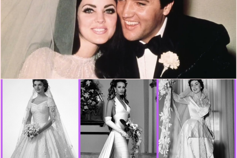 Top 10 Most Beautiful Celebrity Wedding Dresses! (1950s–1990s)