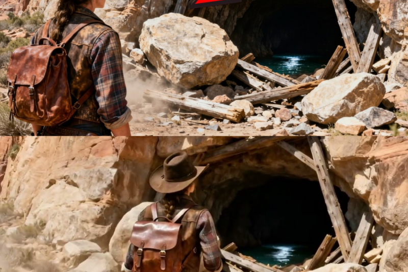 She Inherited a Useless Hole in the Rocks — What She Found Behind the Sealed Wall Changed Everything