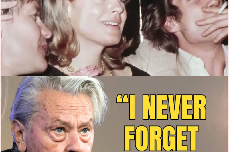 Before Dead, Alain Delon Admits She was the Love of My Life. 