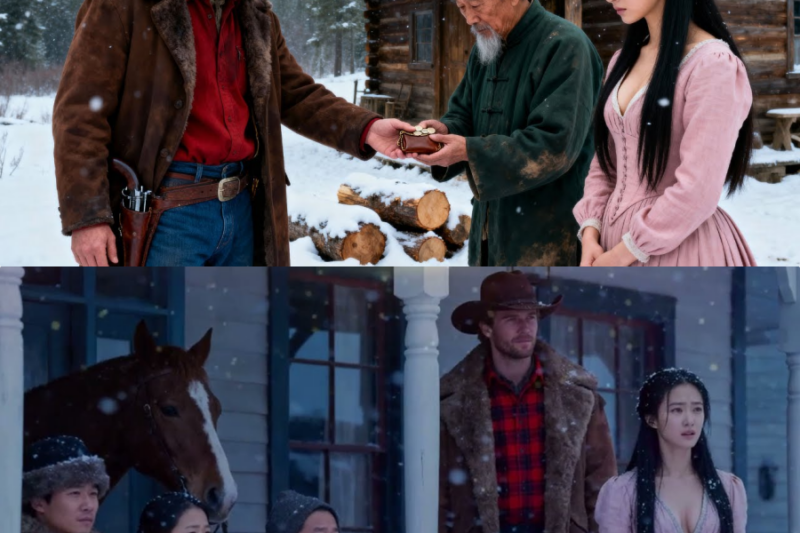 Her Family Sold Her as a Cruel Joke, But a Lone Rancher Built Chinese Girl a Cabin and Married Her