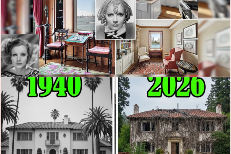 THEN and NOW Places Where Hollywood Legends Lived 