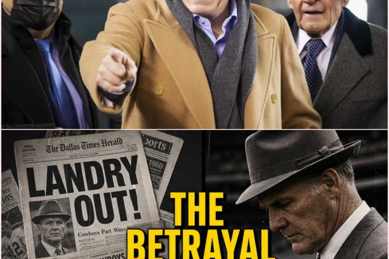 Jerry Jones FIRED Tom Landry After Owning the Cowboys 24 Hours — The Betrayal Dallas Never Forgot 