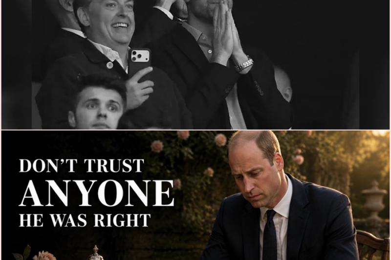 Prince William: The Teacher Who Warned Him — “They’re Watching You, Don’t Trust Them” 