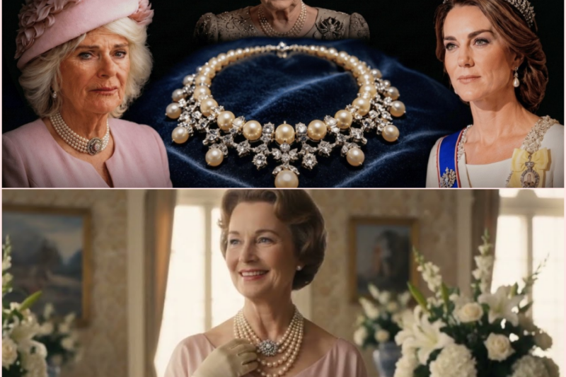 The Necklace That Was Never Hers: How Queen Elizabeth Silently Stripped Camilla of Her Place in – HT