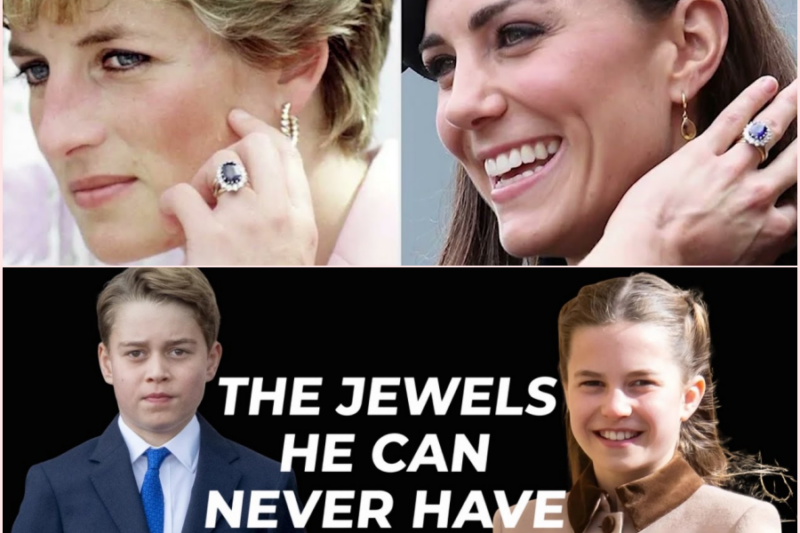 The Jewels George Will Never Own: Inside Princess Charlotte’s Secret Inheritance 