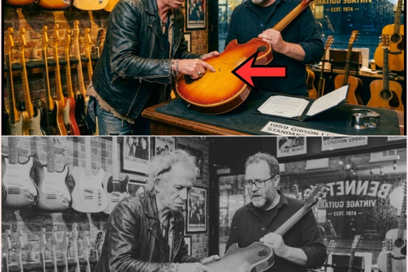 Shop Owner Told Homeless Guy He Can’t Afford £85,000 Guitar — Guy Was KEITH RICHARDS Buying His Own – HT