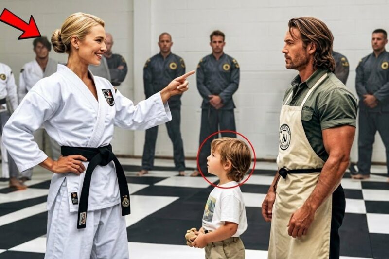 8th Dan Aikido Billionaire Asked a Single Dad to Spar — He Smiled “Only If You Promise Not to Cry”