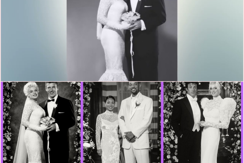 Top 8 Most Criticized Celebrity Wedding Dresses! (1950s–1990s)