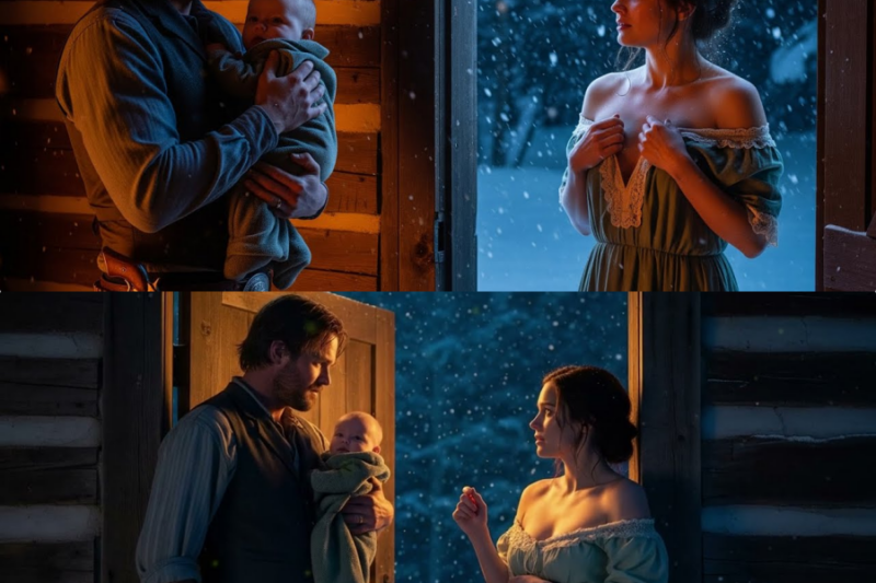 Widowed Rancher’s Baby Was Dying—Until His Neighbor Knocked and Said ‘Let Me Feed Her’ |