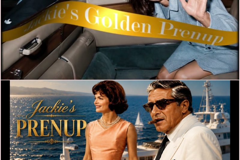 Jackie’s Prenup: Absolutely Not A Blank Check Marriage. 